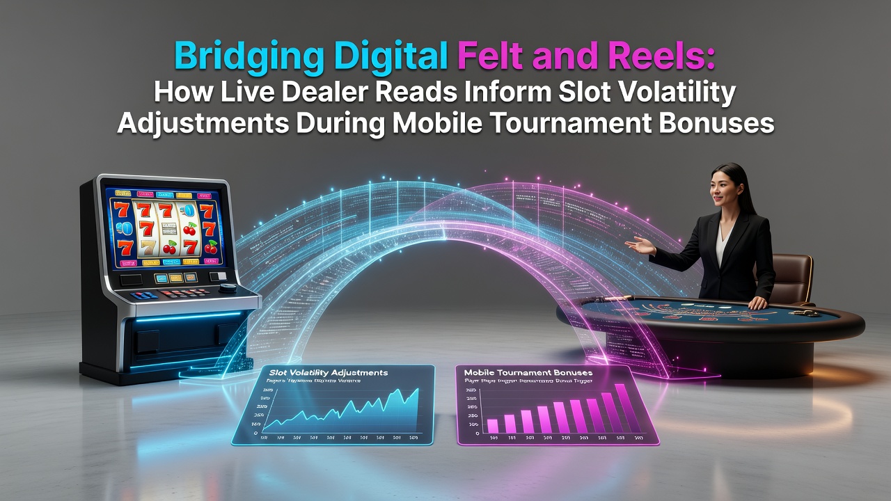 Live dealer observaties die slotvolatiliteit beïnvloeden in mobiele toernooien