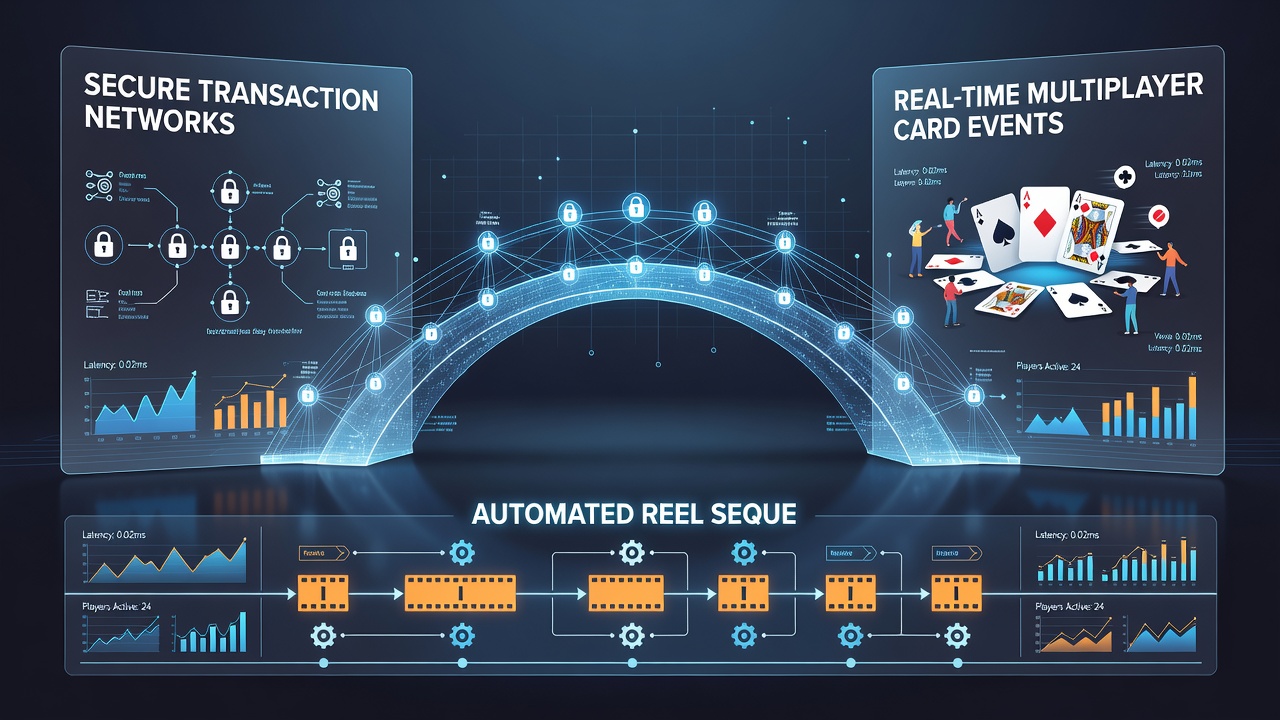 Weergave van geautomatiseerde reelsequenties gesynchroniseerd met transactienetwerken en multiplayer events