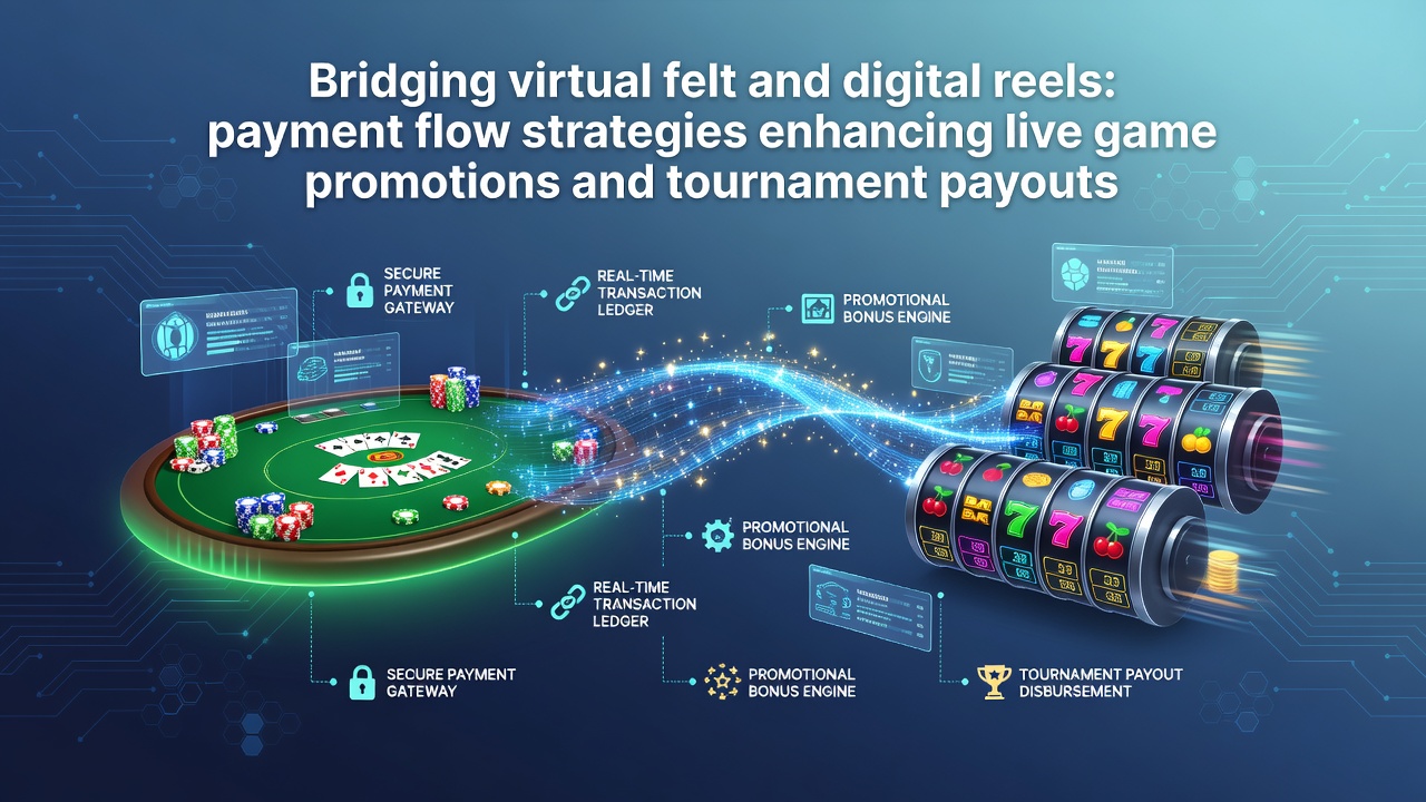 Overzicht van betalingsstromen tussen poker en slots met live promoties