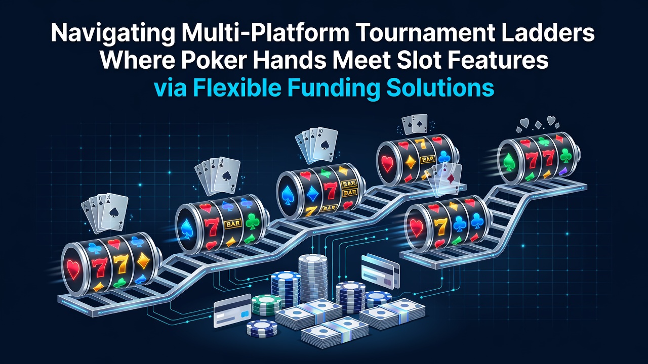 Multi-platform toernooiladders met poker en slots integratie via betaalmethoden