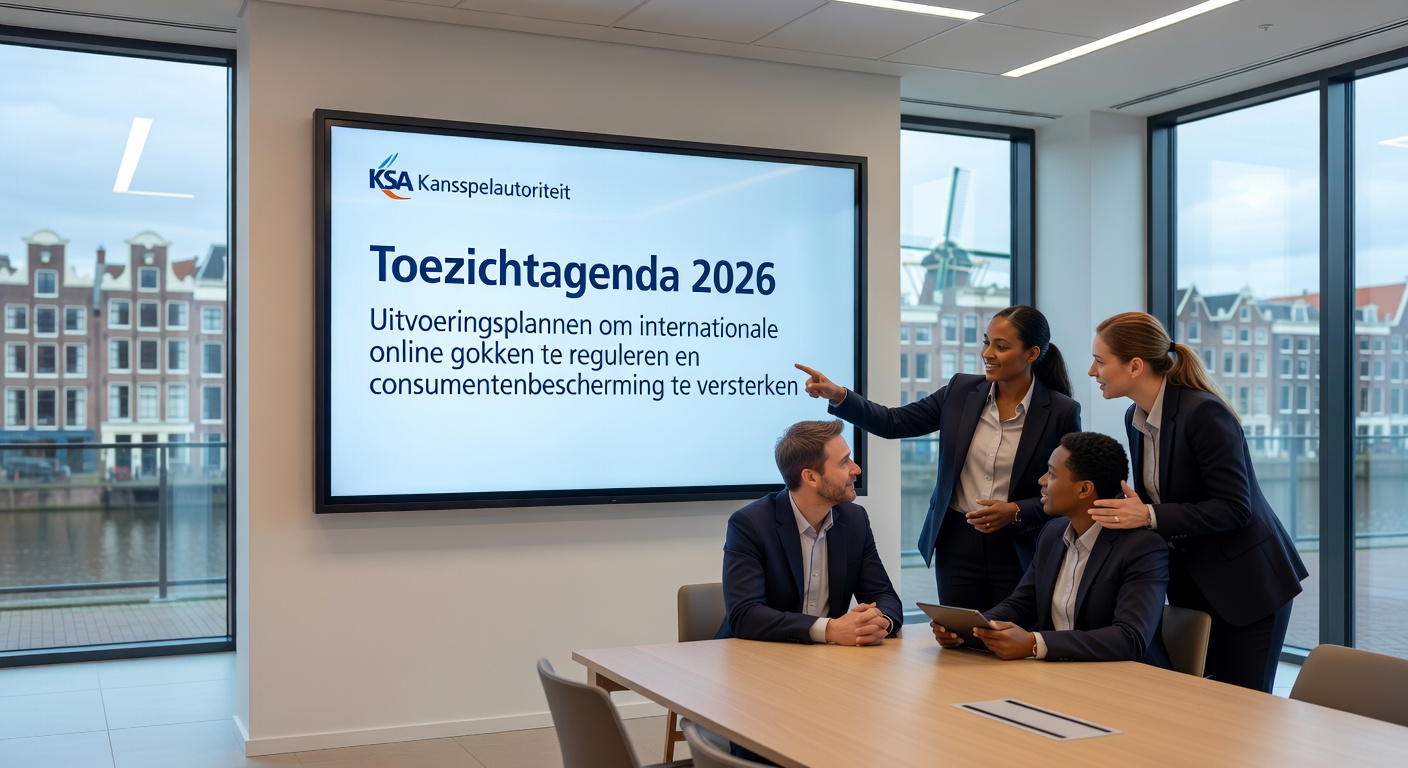 Visualisatie van de keten in illegaal gokken, inclusief payment providers en hosting services onder KSA-toezicht